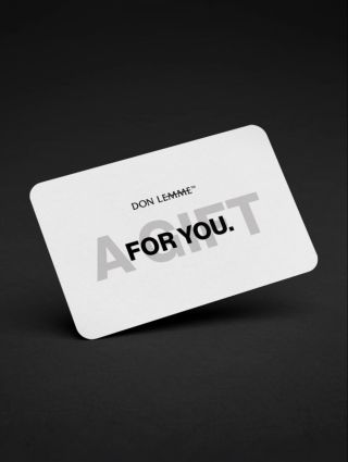 🖤 Last minute dárek na míru ✨ Daruj Don Lemme 🎁 Skvělý způsob jak obdarovat své blízké je darkovou kartou, kterou zakoupíš...